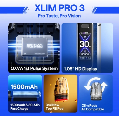 OXVA XLIM Pro 3 (Pink Silk) 